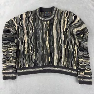 Coogi Australia Knit Grey Wool Sweater Women’s Size M - Bild 1 von 11