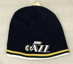 Utah Jazz Adidas Reversible Hardwood Classics NBA Knit Hat Beanie New With Tags - Picture 1 of 3