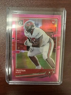 2020 Panini Donruss Optic - Rookies Pink Prizm #129 Tristan Wirfs (RC) - Image 1 of 2