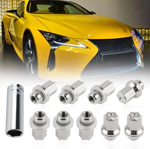 20x M12x1.5 Stainless Steel Wheel Lug Nuts For Toyota Prius Extended Caps - Picture 1 of 11