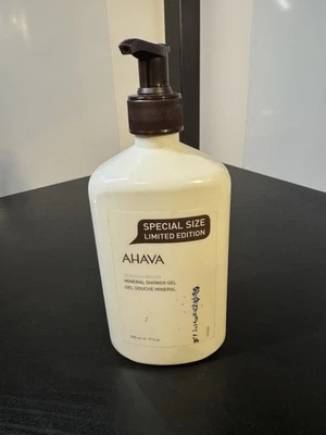 Loción Corporal Mineral AHAVA Tamaño Especial 17 oz 500 ml, Botella Tamaño Jumbo con Bomba Foto 1 de 3