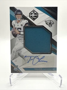 2021 Panini Limited Trevor Lawrence Jersey Silver Spotlight Auto RC /75 Jaguars - Picture 1 of 2
