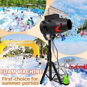 Foam Cannon Bubble Machine Outdoor Summer Swimming Pool Party 2000W Foam Machine - Picture 1 of 8