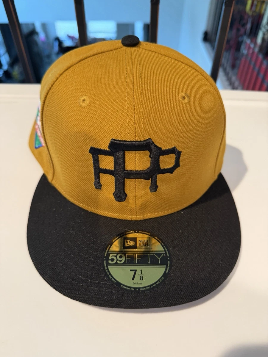 New Era インディアンズ、 7 3/8、 グレー/イエロー New Era Indiana Pacers 2024 Statement Edition 9Fifty Snapback Hat