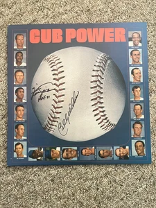 Billy Williams, Fergie Jenkins HOF 91, Auto ,"Cub Power" LP, Good Condition - Picture 1 of 9