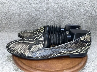 Mocasines Vionic Willa Boa para mujer talla 11 imitación piel de serpiente sin cordones planos Foto 1 de 4