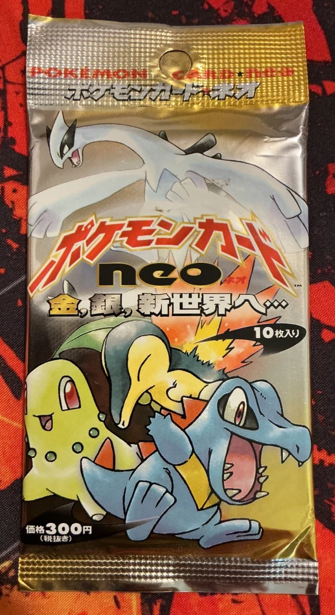 Pokémon TCG Neo Genesis Sealed Collectible Card Game Packs for