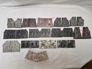 Zinngießformen Konvolut aus 10 Schneider Greiner Soldaten Zinn Form Guss - Bild 1 von 17