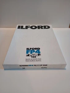 Ilford FP4 plus 125 5x7 25 Blatt S/W B/W Schwarzweißfilm Planfilm  - Picture 1 of 6