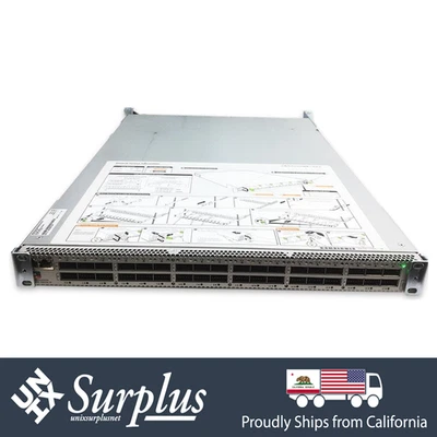 40GbE QSFP+ 36 Port 7305540 Sun Oracle InfiniBand Datacenter Switch 2x PSU - Image 1 of 4