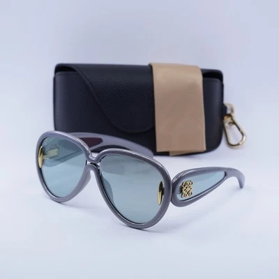 Loewe LW40132I 05X Gris Metálico Brillante/Gris con Espejo Azul 65-14-145 Sungla... Foto 1 de 4