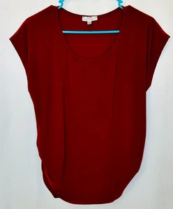 Blusa de mujer PERSEPTION CONCEPT MEDIANA (8-10) tejida top informal oficina roja - Imagen 1 de 5
