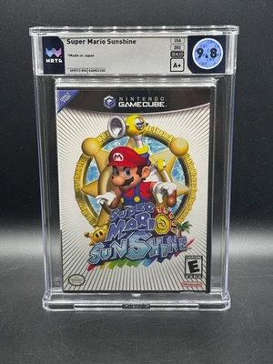 Super Mario Sunshine Nintendo GameCube Factory Sealed Brand New WATA 9.8 A+ - Image 1 of 2
