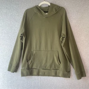 BYLT Premium Pullover Hoodie Mens Size Large Green Vented Long Sleeve #AE Large - Picture 1 of 9