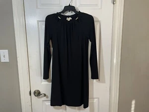MICHAEL KORS Women’s All Black Polyester Dress Size XS - Picture 1 of 6