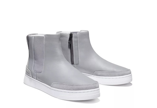 STIVALI CHELSEA TIMBERLAND DONNA GRIGIO MEDIO ATLANTA VERDE TAGLIA 7 NUOVI SENZA SCATOLA 110 $ + TASSE