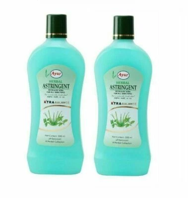 100% травяной вяжущий Ayur's с алоэ вера (для всех типов кожи) 100 мл (упаковка из 2) - Изображение 1 из 3