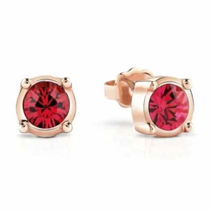 Orecchini Guess UBE61045 Donna Gold Red Earrings Bigiotteria Nuovo - Foto 1 di 1