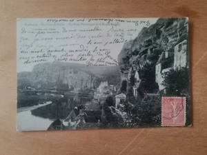 CPA 24 SARLAT - Un Coin Pittoresque de la Roque Gageac - Imagen 1 de 2
