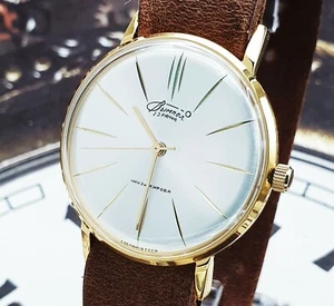 Poljot - Vimpel De Luxe ULTRA SLIM Men's Mechanical Wrist Watch Vintage USSR - Picture 1 of 12