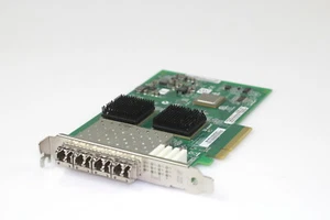 QLOGIC QLE2564 Quad Port PCI-E 8GB HBA Host Bus Adapter Card 8GB/s + 4 x SFP's - Picture 1 of 3