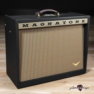 Magnatone Twilighter 22W Reverb/Vibrato 1x12” Combo Amp – Black w/ Brown Grill - Picture 1 of 10