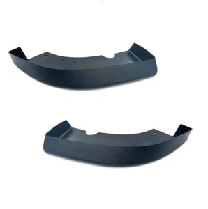 2 lame splitter look CSL noir mat pour parechoc pack M M2 BMW série 3 E46 - Picture 1 of 4