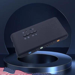 USB External Stereo Sound Card 8 Channel DAC Output 7.1 Channel USB Soundbox - Afbeelding 1 van 12