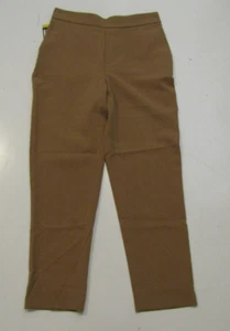 BANANA REPUBLIC Brown Tapered Pull On Pants Sz 10 NWT Womens - Picture 1 of 3