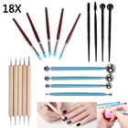 18pc Polymer Clay Tools Modelling Sculpting Tool Pottery Models Art Projects Set