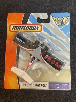 Matchbox Pacific Patrol MBX N7601 2008 Mattel Sky Busters Die Cast Aircraft - Image 1 of 2