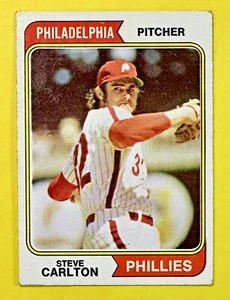1974 Topps Steve Carlton #95 Philadelphia Phillies (4x CYA/Trpl Crwn/10x AS/HOF) - Imagen 1 de 7