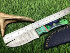 9'' Handmade Steel Hunting Skinner Knife W/Sheath -23412