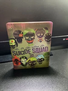 ๐ฟ Steelbook --Suicide Squad (3D) -France Exclusive Limited Edition VGC - Picture 1 of 5