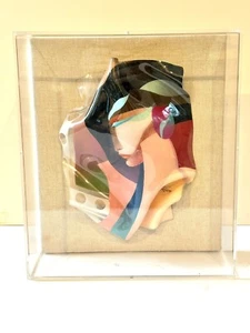 Ned Moulton bemalte Plexiglas Skulptur - Bild 1 von 4