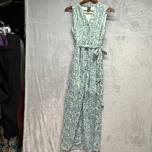 Alice Through the Looking Glass Maxi Dress Small Disney Fairy Floral Chiffon - Picture 1 of 10