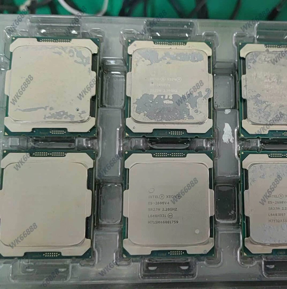 Intel Xeon E5-2698 v4 SR2JW 2.2GHz 50MB 20-Core 135W LGA2011-3 CPU processor - Image 1 of 1