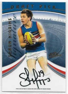 2006 Select Supreme Draft Pick Signature (DP11) Shaun HIGGINS Bulldogs #064 :::: - Picture 1 of 1