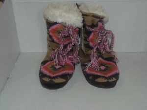 MUK LUKS - MULTI-COLOR - MEDIUM (5-7) (RM2-BLK-SL6) - Picture 1 of 7
