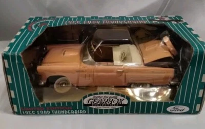 Ford Thunderbird 1956 Extra Heavy Diecast By Gearbox 1997 Sunset Coral (new) - Image 1 of 4