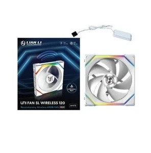 Ventilador Lian Li 12SL1W1W 120mm UNI FAN SL Inalámbrico ARGB Estuche Blanco - Imagen 1 de 2