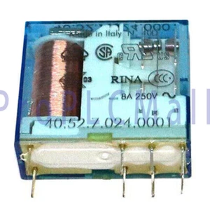 1PC TYPE 40.52s 40.52.7.024.0001 24VDC Power Relay 8Pins~ - Bild 1 von 2
