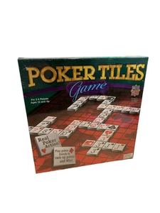 Poker Tiles Board Game 2005 MasterPieces Puzzle Co. **Brand New & Sealed In Box - Picture 1 of 2