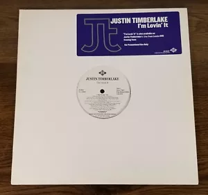 Justin Timberlake "I'm Lovin It" Rare Promo Single 12" Vinyl Record - Picture 1 of 8