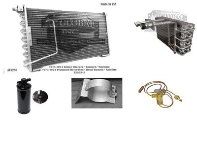 73 74 Dodge Plymouth AC Condenser Evaporator Dri EXV Mopar EV5775 AC3280 3502548 - Image 1 of 2