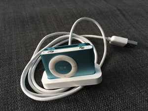 Apple iPod Shuffle 2nd Generation //Light Blue// PLEASE READ DESCRIPTION r.382 - Picture 1 of 5