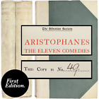 ARISTOPHANES GREEK COMEDIES VELLUM LYSISTRATA THE FROGS LIMITED 1912 ATHENIAN HC