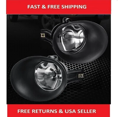 Par de luces antiniebla + bisel aptas para Dodge Ram 1500 2500 3500/2004-2006 Dodge Foto 1 de 4