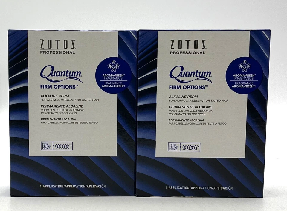 Quantum Firm Options щелочная перманентная для нормальных, устойчивых или тонированных волос упаковка из 2 - Изображение 1 из 1
