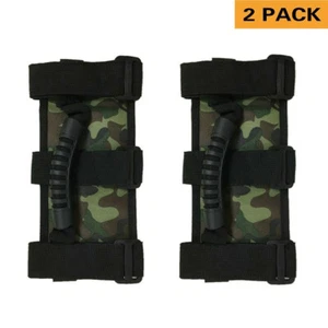 Camouflage Roll Bar Grab Grip Handles Accessories fits Jeep Wrangler JT JL JK TJ - Picture 1 of 9